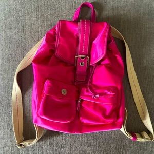 COACH Authentic Hot Pink Backpack